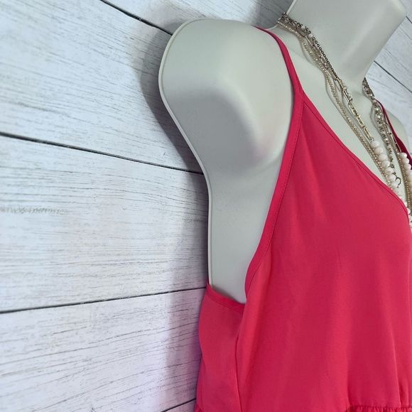 Boutique Joyce Flowy Spaghetti Strap Romper with Tassel Detail 💗 - Picture 3 of 9